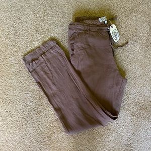 Margaritaville Men's NWT Linen Cabana Pant Sz L